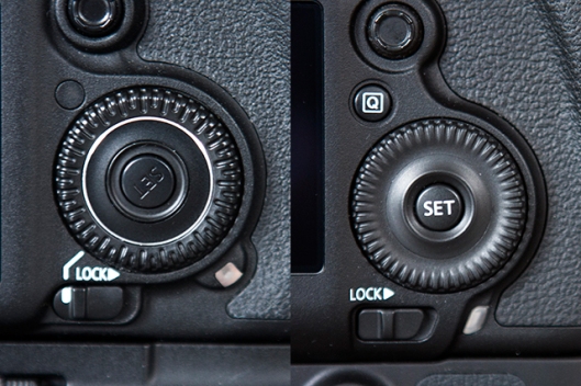 Canon 7D vs Canon 5D Mark III SET buttons